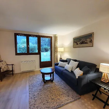 Apartment Vue Mont Blanc Avec Jardin
