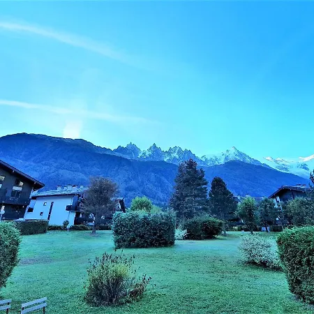 Apartment Vue Mont Blanc Avec Jardin *