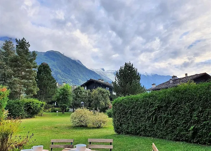 Apartman Vue Mont Blanc Avec Jardin